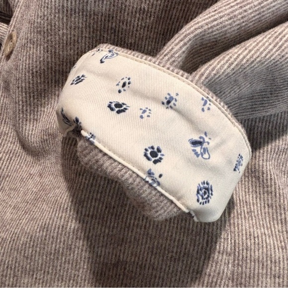 PILCRO ANTHROPOLOGIE Sz L Blazer Striped Partial Floral Lining NEW WITH TAGS - Picture 16 of 16